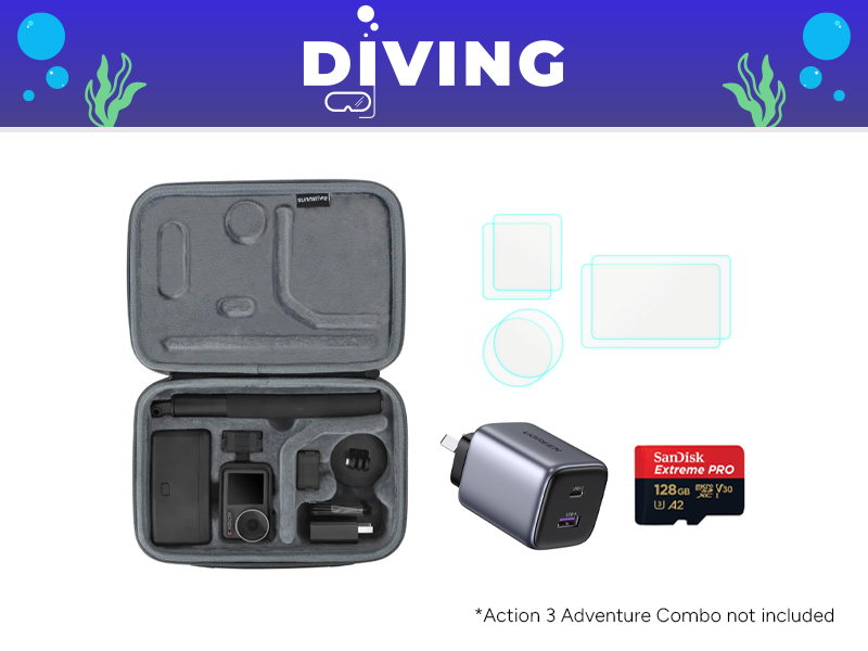 Osmo Action 4 Diving Bundle